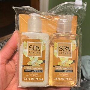Vanilla Sugar Scent Shampoo and Conditioner Set